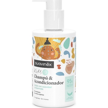 SUAVINEX Detský šampónn + kondicionér KIDS 300 ml