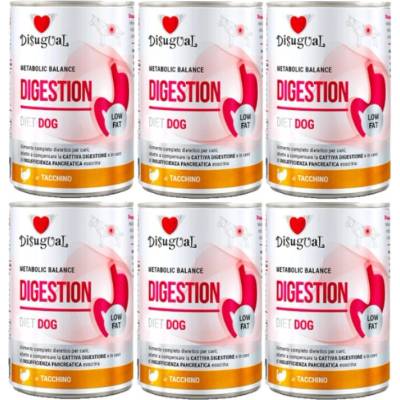 Disugual Veterinárne Digestion Morka dospelý 6 x 400 g