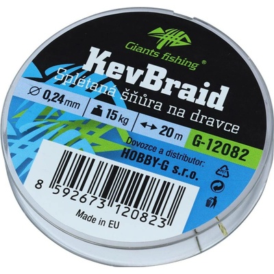 Giants Fishing KevBraid 20m - 0,24 mm
