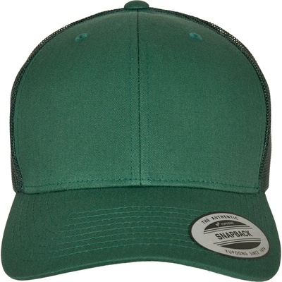 Flexfit 6606/6606T Trucker Vintage COT556606zc199 evergreen Zelená