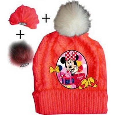 Sun city Minnie 3 vyměnitelné bambulky červená