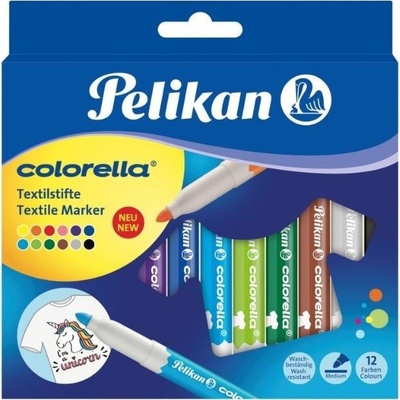 Pelikan Colorella na textil 12 farieb
