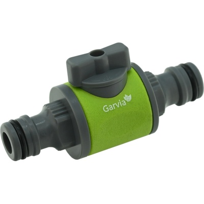 Garvia spojka na hadici 2-cestná s uzávěrem 20073