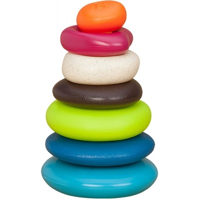 Battat Пирамида с рингове за подреждане Battat - Камъчета (BTBX1372)