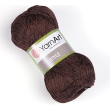 Yarn Art příze Style 672 hnědá