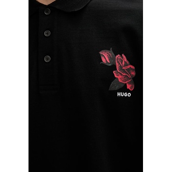 HUGO Памучна тениска с яка HUGO Dardigo (50556857)