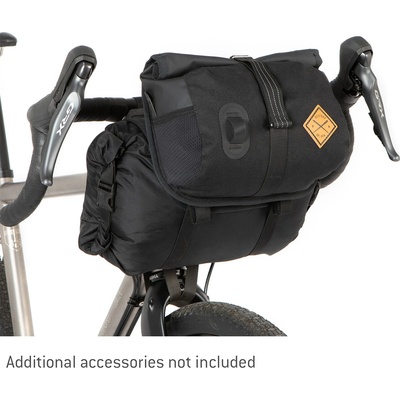 Restrap Чанта за кормило Restrap Holster Bar Bag Plus Handlebar bag - Black - размер 18 l (510-7160-0111)