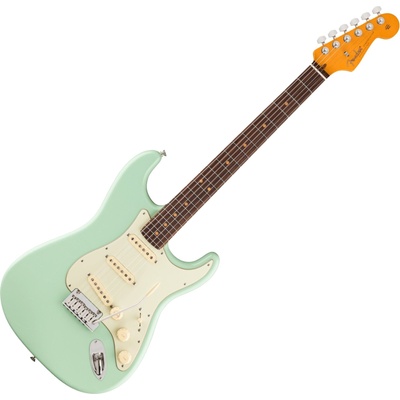 Fender American Ultra Luxe Vintage '60s Stratocaster RW Surf Green Електрическа китара