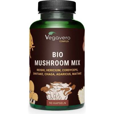 Vegavero Bio Mushroom Mix, 90 капсули, Vegavero (VV-VITA-354)