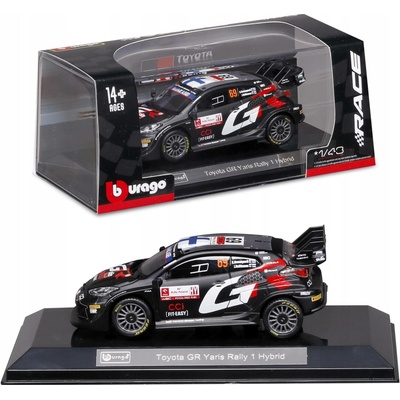 Bburago Signature Toyota GR Yaris Rally1 Hybrid 69 Rovanpera 1:43