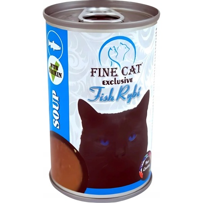 Fine Cat Exclusive Polievka pre mačky rybie 158 g