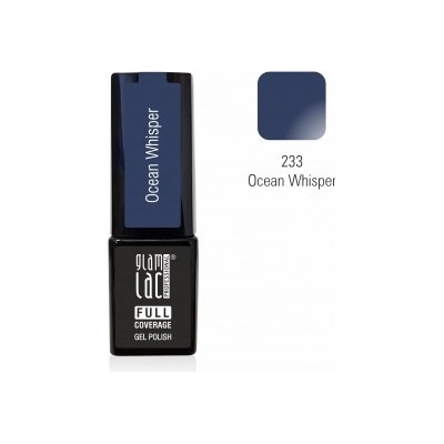 GlamLac Gel lak modrý 233 Ocean Whisper 6 ml