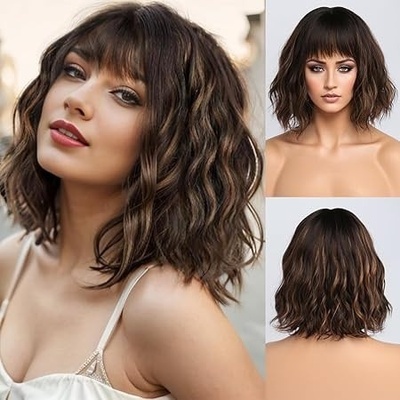 Bestung dámská paruka hnědá blond – Zboží Mobilmania