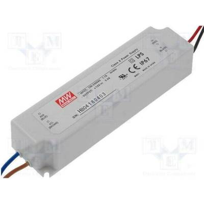 MEAN WELL LPV-35-36 Napájecí zdroj: spínaný; LED; 36W; 36VDC; 1A; 90÷264VAC; 127÷370VDC