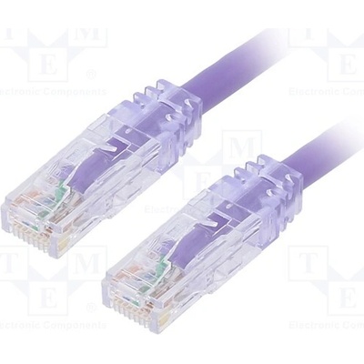 Panduit UTPSP1MVLY Patch U/UTP Cat 6 RJ45 vidlice z obou stran lanko Cu 1m
