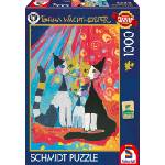 Schmidt Spiele Пъзел Schmidt от 1000 части - Щастливо котешко семейство (58659)