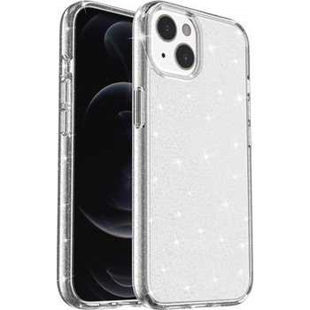 IPhone Силиконов блестящ гръб Lily Crystal Glitter за IPhone 15 Plus, Прозрачен (6148)