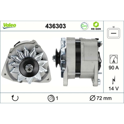 Alternátor VALEO 436303