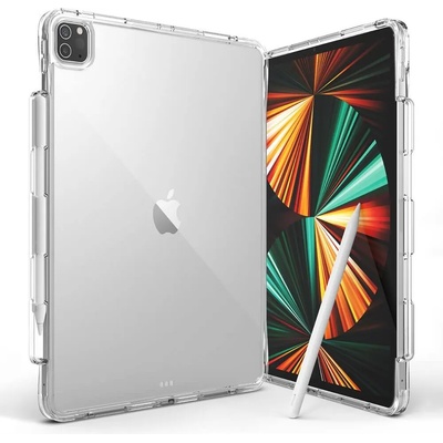 Ringke Fusion Case - удароустойчив хибриден кейс за iPad Pro 12.9 M1 (2021) (прозрачен)