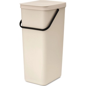Brabantia Кош за смет за разделно събиране Brabantia Sort&Go 40L, Soft Beige