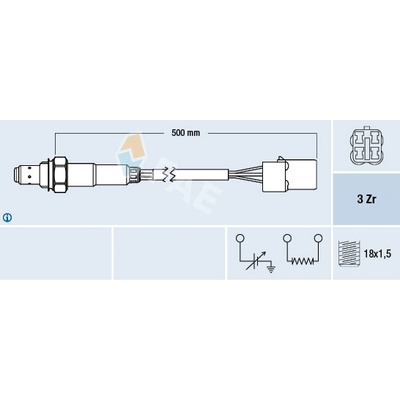 Lambda sonda FAE 77479