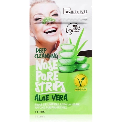 IDC Institute Aloe Vera čisticí pásky na nos 5 ks