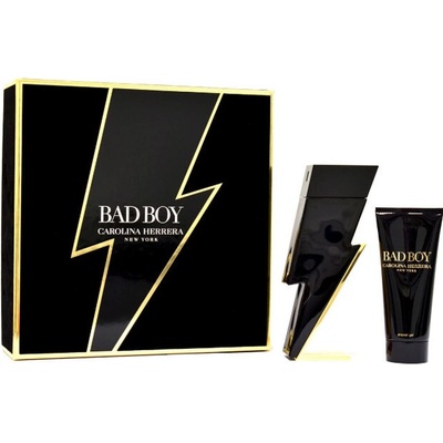 Carolina Herrera Bad Boy EDT 100 ml + sprchový gel 100 ml dárková sada