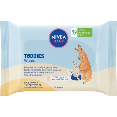 Nivea Baby multifunkčné obrúsky Toddies 57 ks