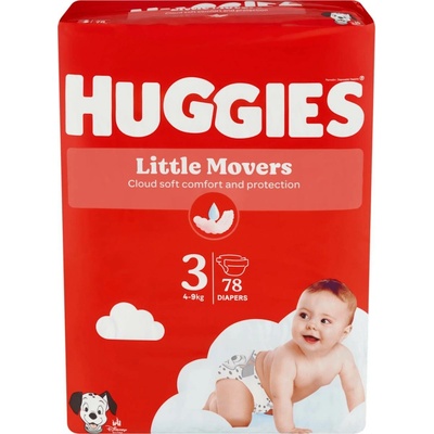 Huggies Little Movers 3 78 ks