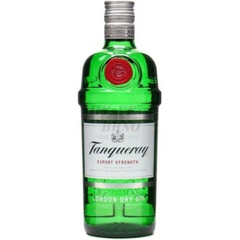 Tanqueray Gin 43,1% 1 l (čistá fľaša)