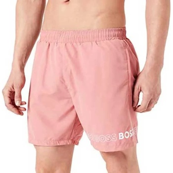 HUGO BOSS Бански гащета BOSS Dolphin swimming shorts - Pink (Open Pink)