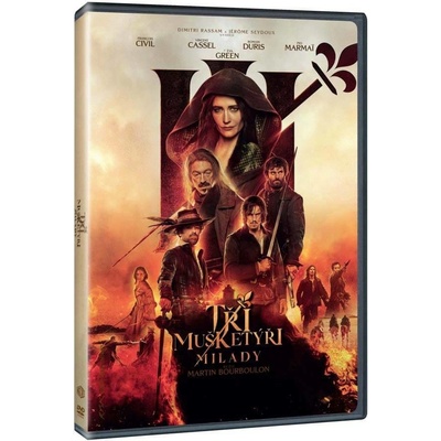 Tři mušketýři: Milady DVD