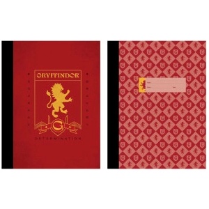 Insights Harry Potter: Gryffindor Composition Notebook Set (Set of 2) | Insight Editions