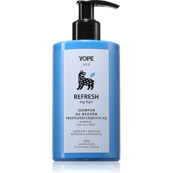 YOPE Men Refresh My Hair шампоан за мазна коса за мъже 300ml
