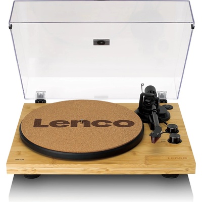 Lenco Грамофон Lenco - LBT-335BA, автоматичен, Bamboo/Black (LBT-335BA)