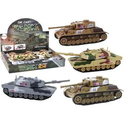 LEANToys Hliníkový tank na setrvačník, různé barvy