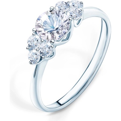 SAVICKI Годежен пръстен Fairytale: бяло злато, бял сапфир