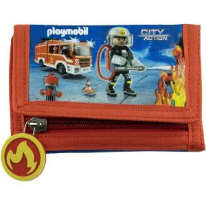 Astra Детско портмоне, Astra, PL-05, Playmobil, Пожарна, 25 x 12, 3 см