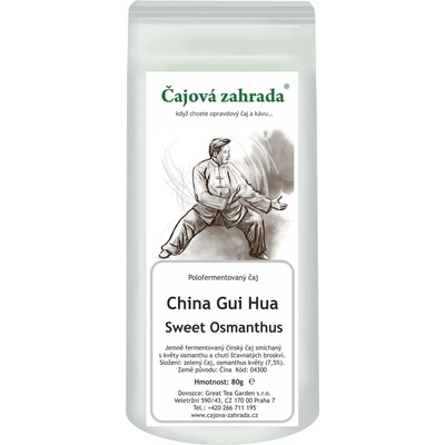 Čajová zahrada China Gui Hua Sweet Osmanthus oolong čaj 1 kg