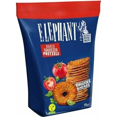Chipsy ELEPHANT paradajkovo korenisté 70 g