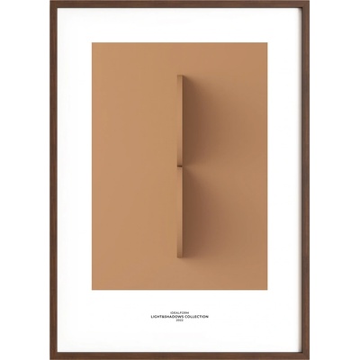 Idealform Poster no. 8 Arched shapes Barva: Terracotta, Velikost: 500x700 mm