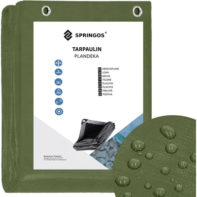 Springos Ochranná plachta 4x4 m 120g/m2 GA2132
