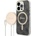 GUESS Гръб Guess 4G MagSafe Compatible Case + Зарядно Wireless Charger за iPhone 14 Prо - Черен