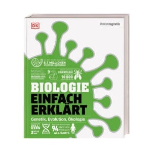 #dkinfografik. Biologie einfach erklärt | Tim Harris, Alina Ivan, Tom Jackson, Nicola Temple, Olivia Drake, Judith Rauch (ISBN: 9783831048205)
