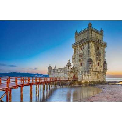 Dimex MS-5-0629 Vliesová fototapeta Belémská věž rozměry 375 x 250 cm