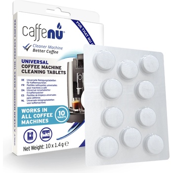 Caffenu | Таблетки за отстраняване на котлен камък - 10 Tablets for Espresso machines