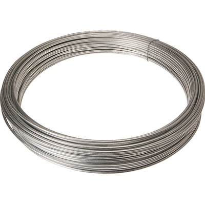 Vázací drát, stříbrný, ø 3,8 mm × 50 m, pozinkovaný 505563