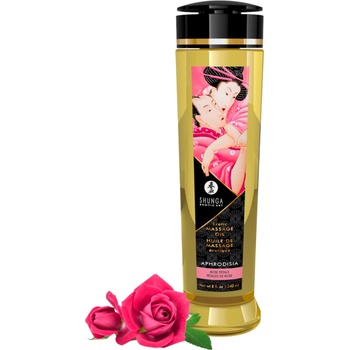 Shunga - масажно масло - роза (240 мл)