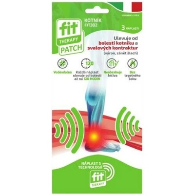 fit THERAPY Náplast FIT – Kotník 3 ks