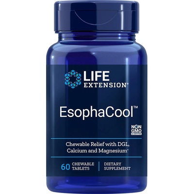 Life Extension EsophaCool Добро храносмилане 60 дъвчащи таблетки | Life Extension (02033 LE)